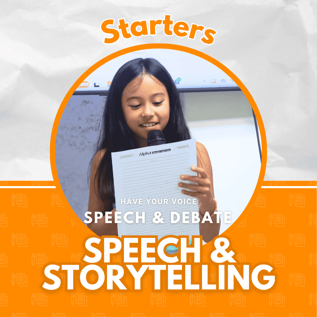 Starters Speech & Storytelling Program