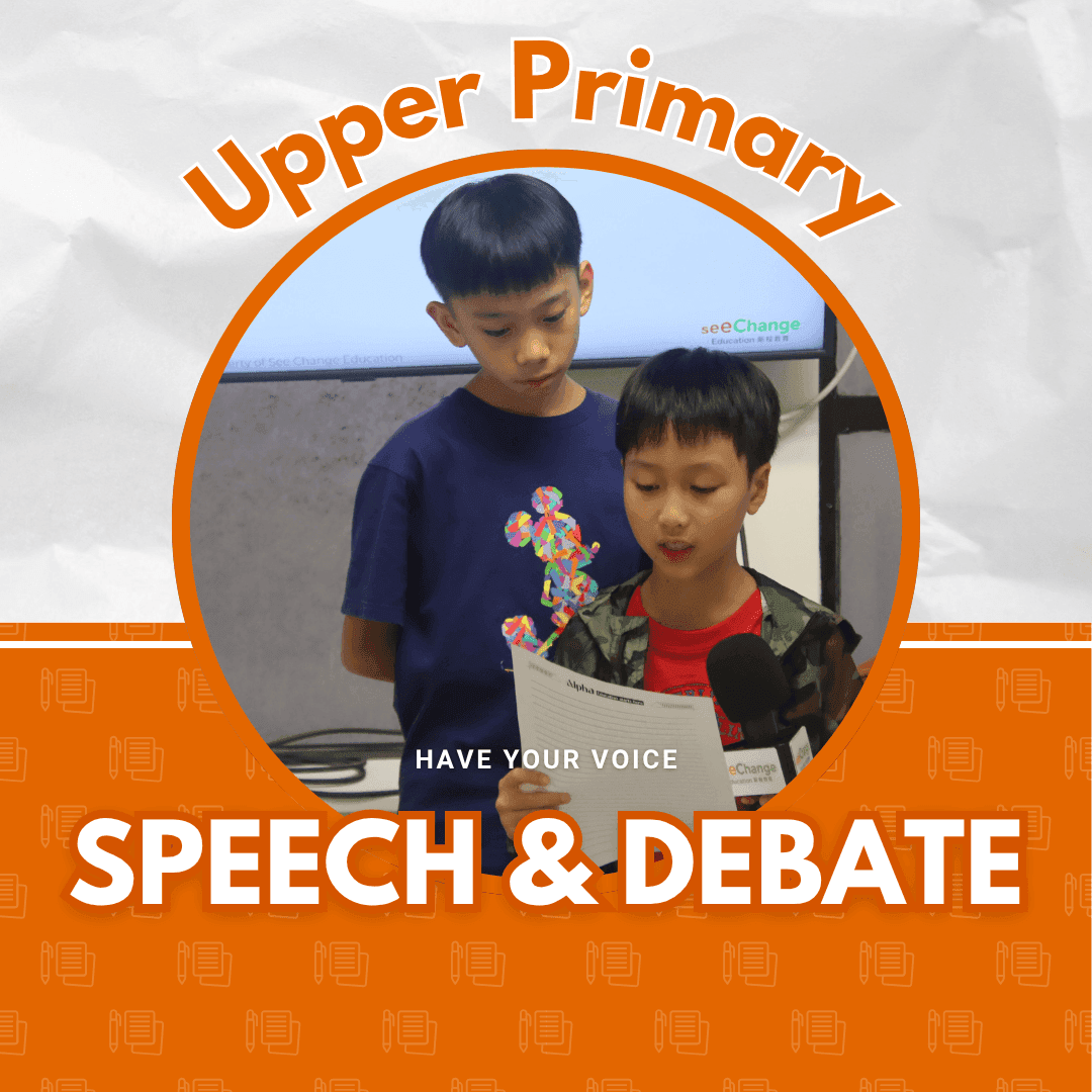 Upper Primary Speech & Debate Program
